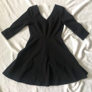 Black Swan elegant A line dress